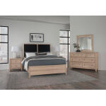 Woodbridge Upholstered Bed-Black - Image 5