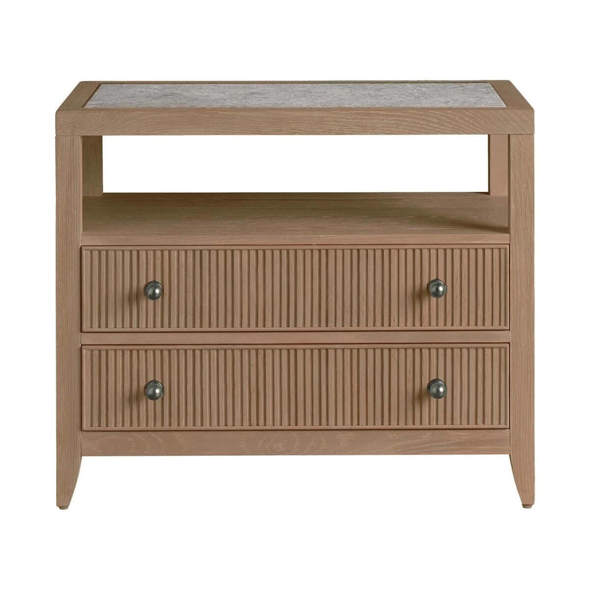 ba4b4fc4d0f80f1189c855e47ca4e090 Avaline Carmen Two Drawer Nightstand - Image 1
