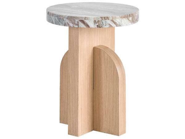 Modern Riverine Accent Table - Image 4