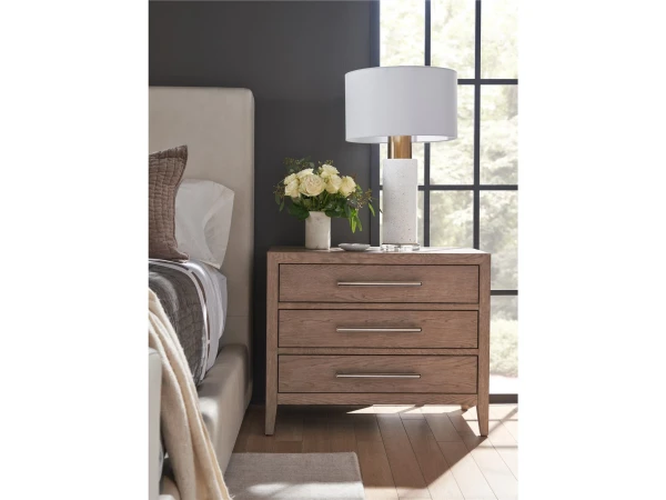 Modern Cove Drawer Nightstand - Image 3