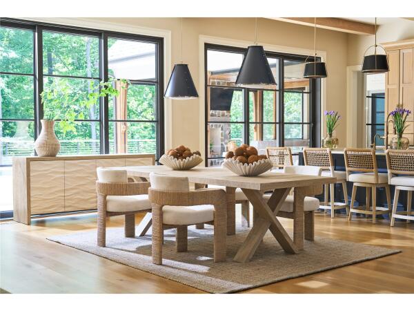 Oasis- Coastal Living Home Collection Dockside Dining Table - Image 4