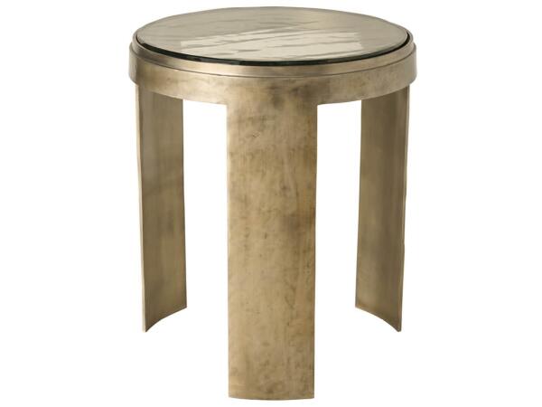 Modern Nuvola Round End Table - Image 2