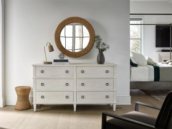 Modern Farmhouse Six Drawer Dresser - Image 3