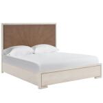 Modern Mist Panel Bed King