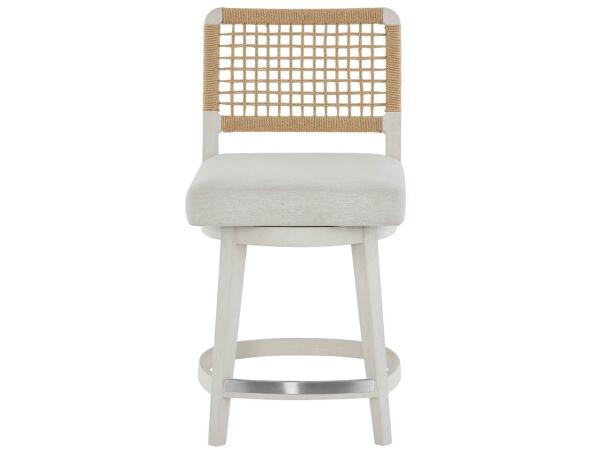 Oasis- Coastal Living Home Collection Shoreline Swivel Counter Stool - Image 5