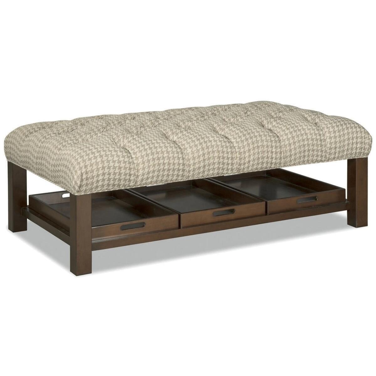 e8550c58043f4300ae3772efa84648f8 New Traditions Ottomans & Poufs - 034600 - Image 1