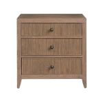 Avaline Carmen Three Drawer Nightstand