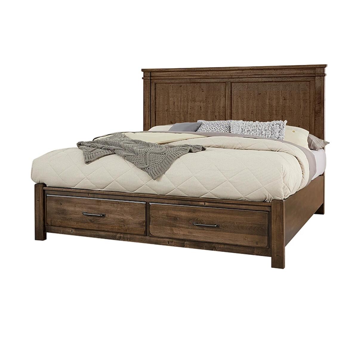 ec4b42ba16480284af71835932fbe51a Cool Rustic Mansion Bed With Footboard Storage - 170-551/050B/505/555T, 661/066B/502/666T, 661/066B/602 - Image 1