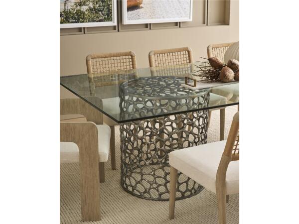 Oasis- Coastal Living Home Collection Coral Rectangle Dining Table - Image 3