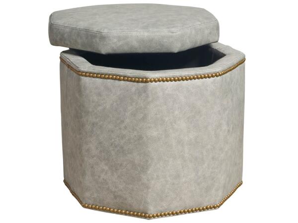 Conrad Small Storage Ottoman - Special Order - Image 4