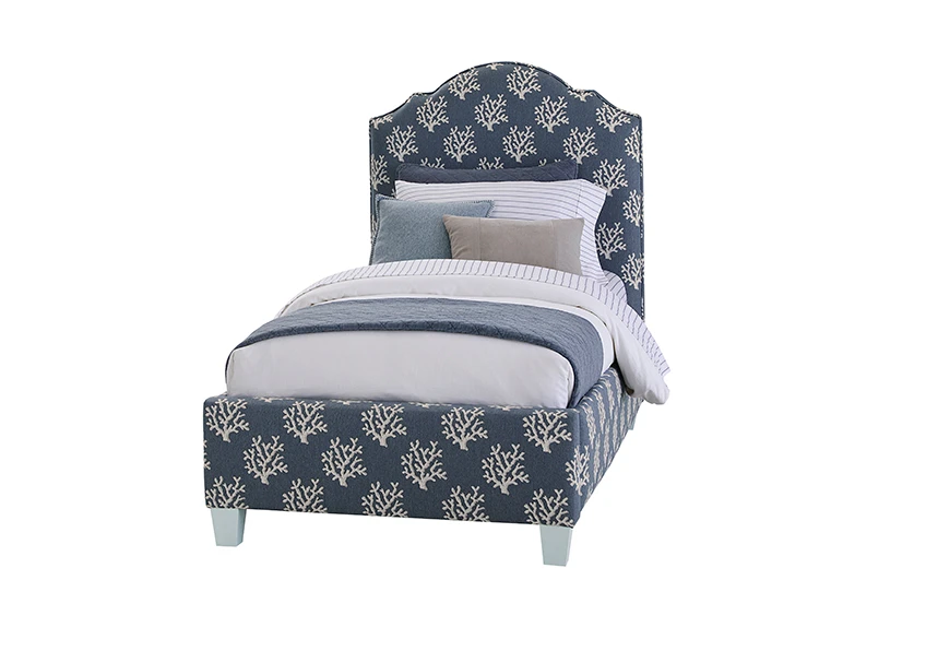 04dc4cd5e2f7235ad793c14d6e194c4b Tide & Timber Twin Upholstered Beds - 830-331 - Image 1