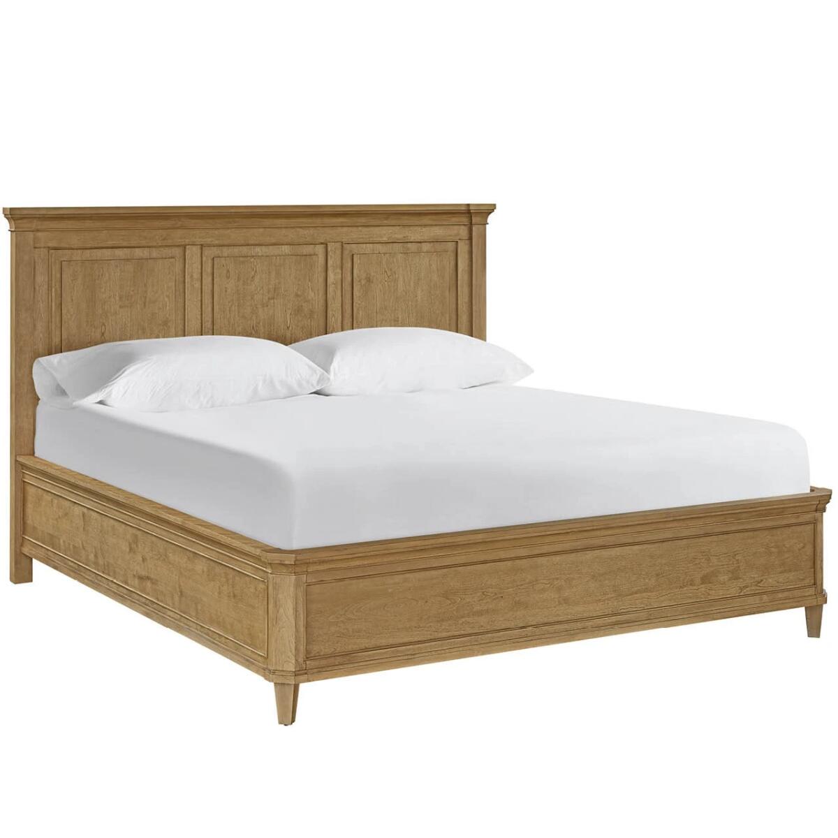 0ad7f7b358f945bbb65287d58b9740c2 Birchaven Brindle Panel Bed Queen - Image 1