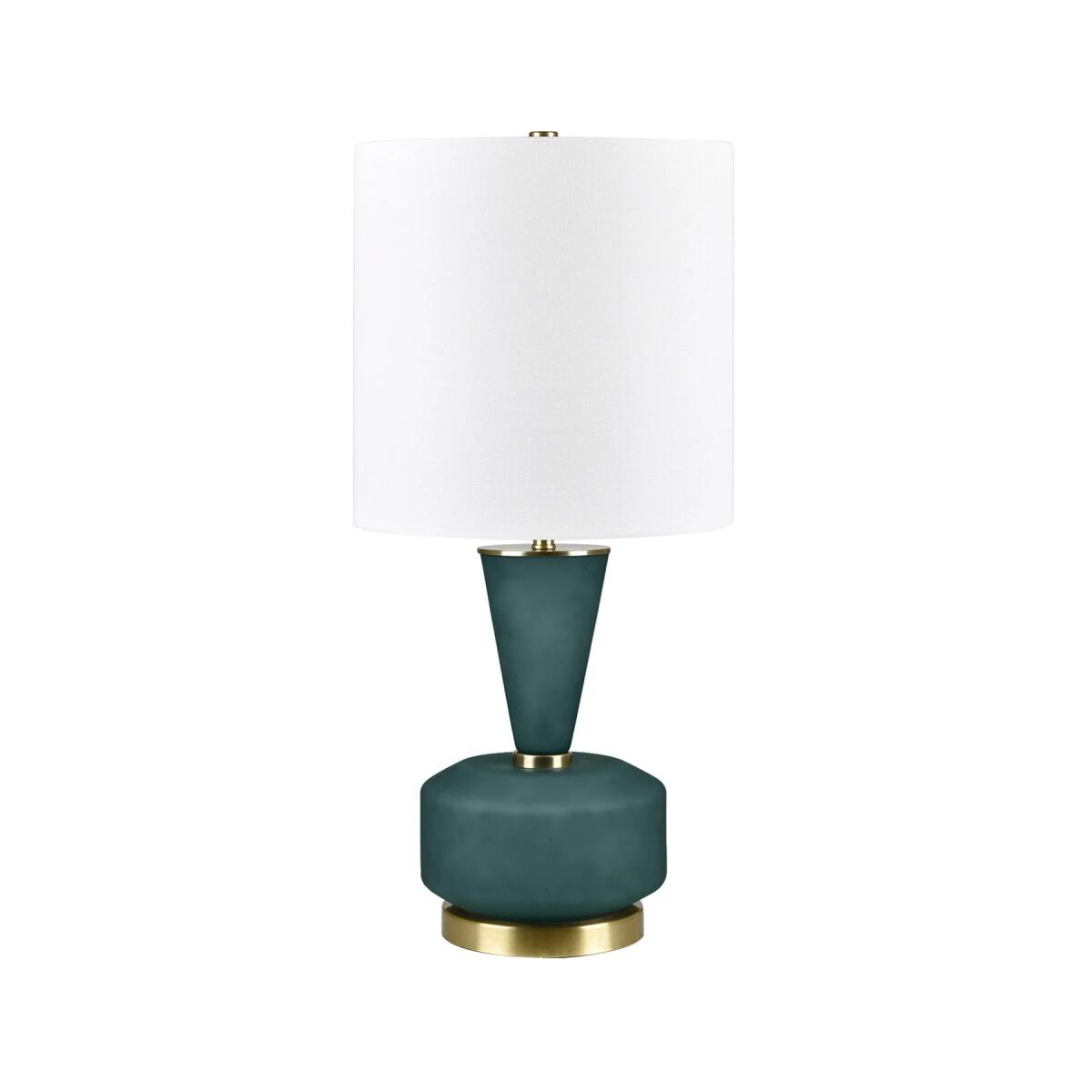 0dc22a1c1a193af96e79c852f0a843c5 Green Emmeline Table Lamp - Image 1