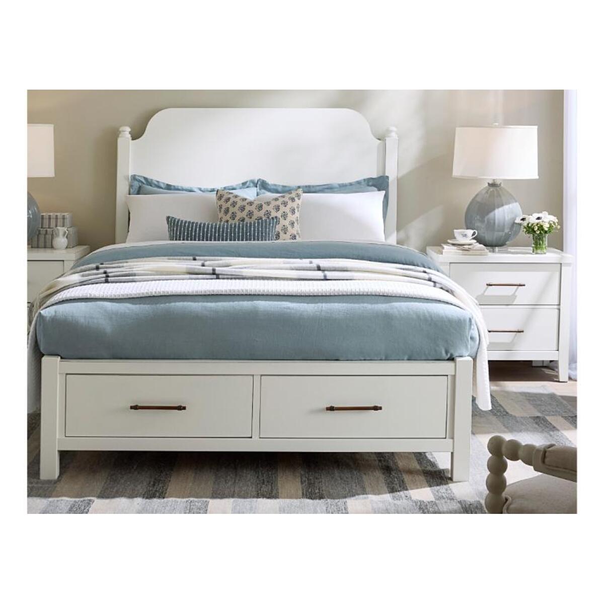 0f467a400c2df80540da2f47178665f0 Pure Maple Poster Storage Bed - 184-559-050B-502-555T - Image 1