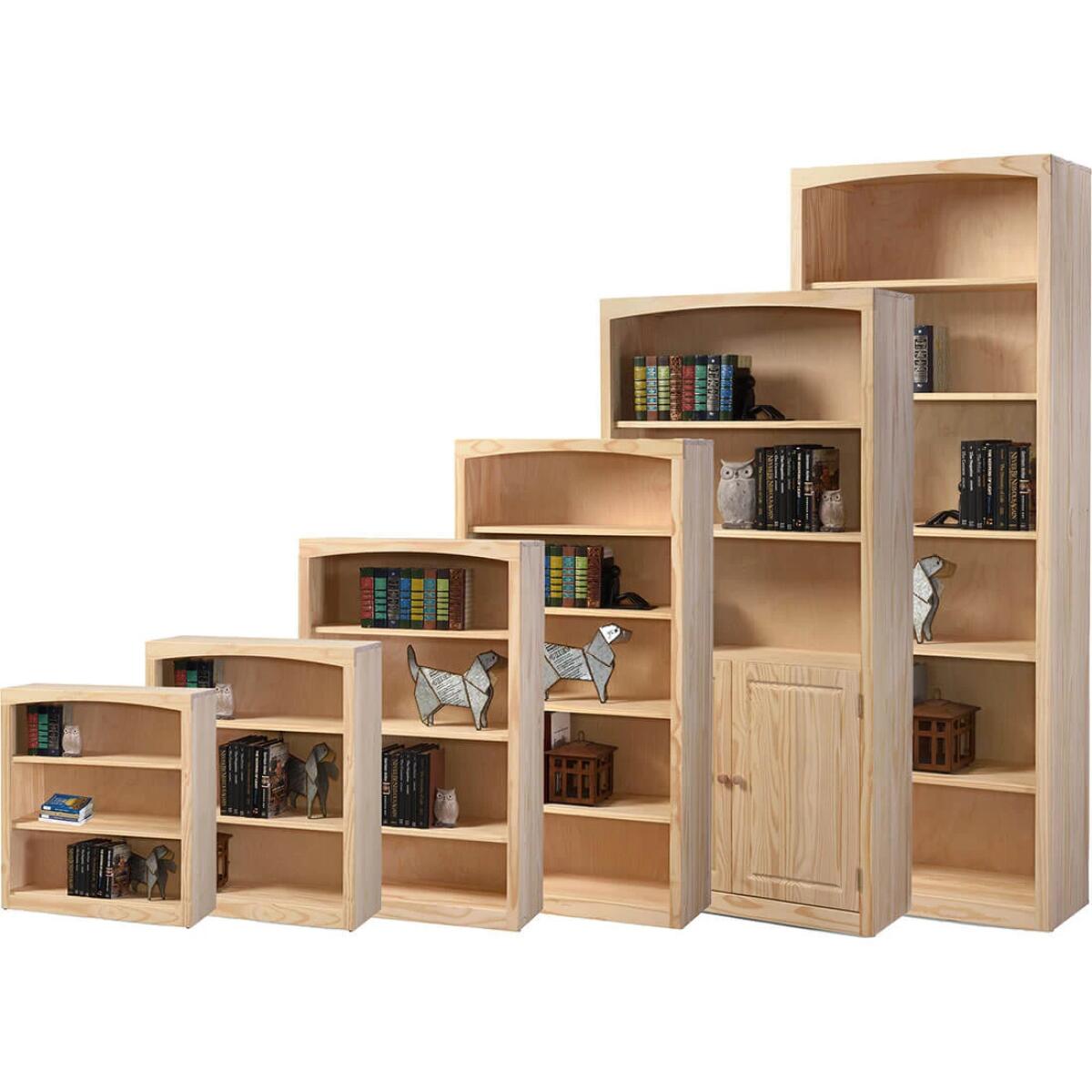 14a0c0fbe2d0a5dd4113056784f02fe3 Pine Bookcases Pine Bookcase 36 x 84 - 3684 - Image 1