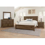 Cool Rustic Queen Plank Bed - 170-558-855-922 - Image 2