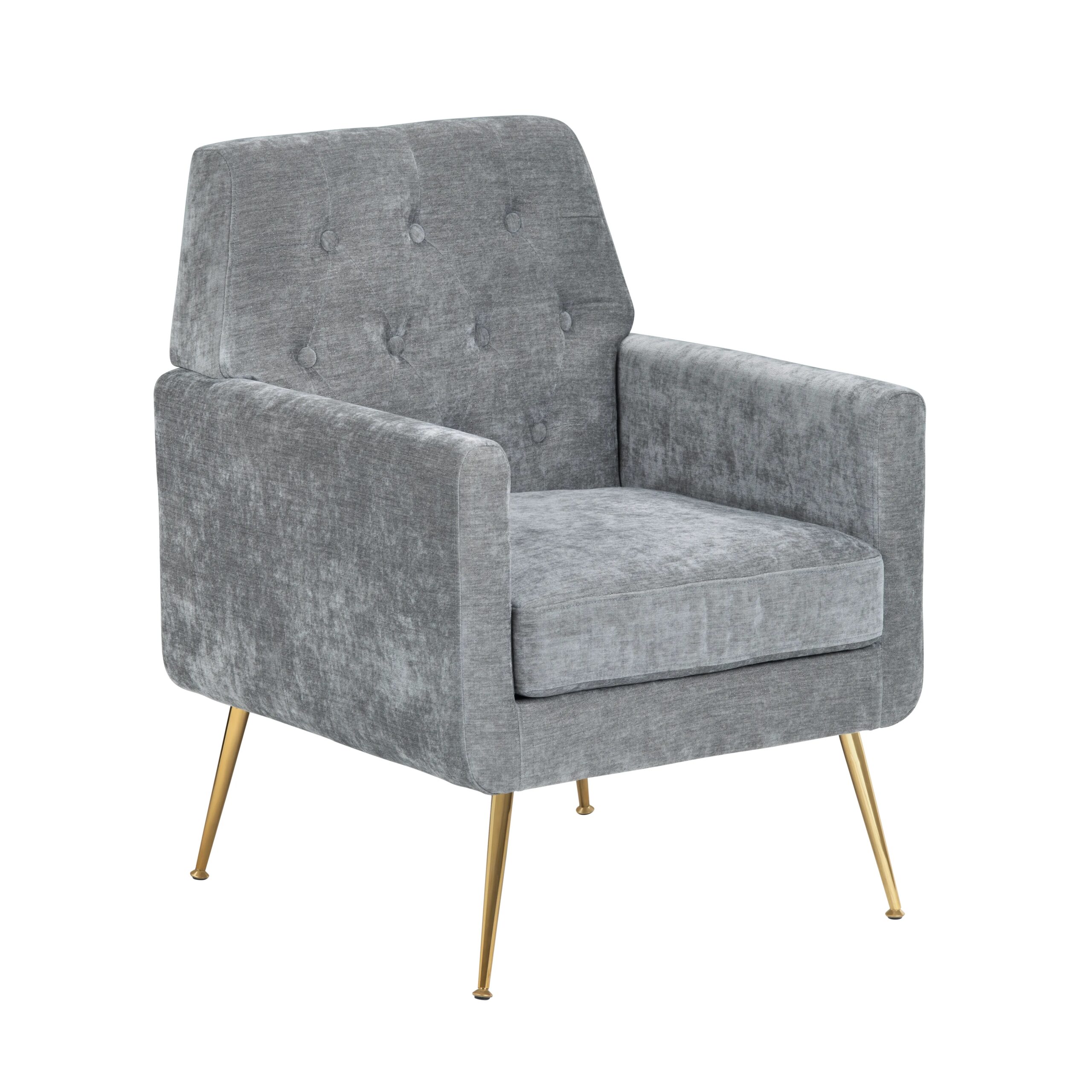1f5dccccbc67e710c9377f9cee535692 Accent Chair - Oyster Grey - Image 1