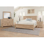 Cool Rustic Plank Bed in Cal King - 176-668-866-944-MS2 - Image 3