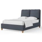 Nordhaven Upholstered Bed-navy Tweed - 852-551J-155J-822J-404