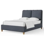 Nordhaven Upholstered Bed-navy Tweed - 852-551J-155J-822J-404