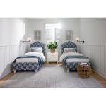 Tide & Timber Twin Upholstered Beds - 835-331 - Image 4