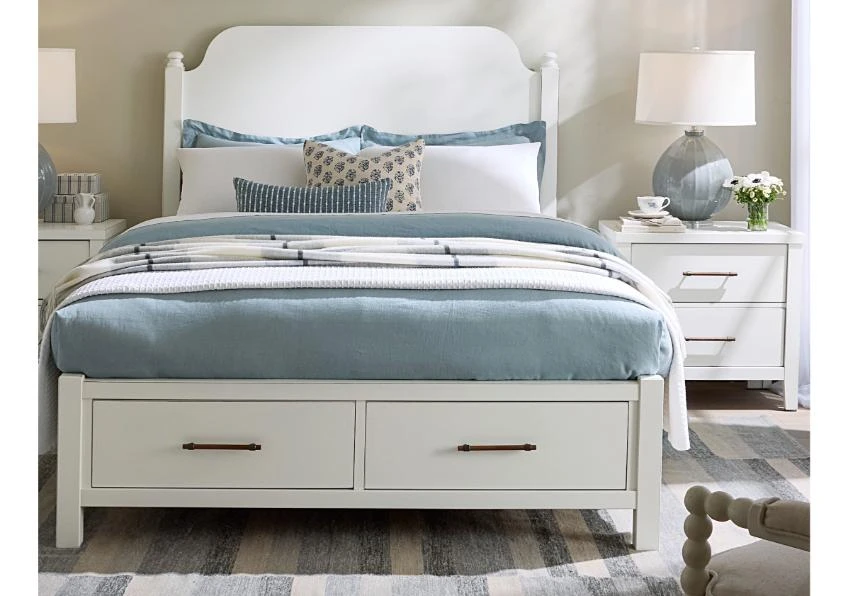48430fe8449ee5478b54eef914e0d70a Pure Maple Poster Storage Bed - 184-669-066B-502-666T - Image 1