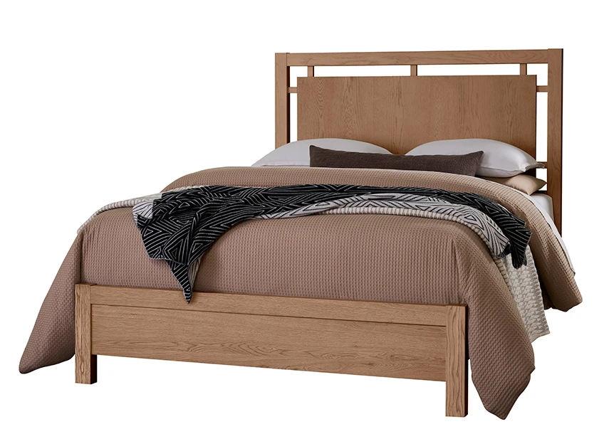 4ea1c65e111ad985bc6d150c9020e486 Lodge & Loft Cal King Floating Panel Bed - 842-667-766-944-MS1 - Image 1