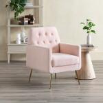 Accent Chair - Blush Pink - Image 6