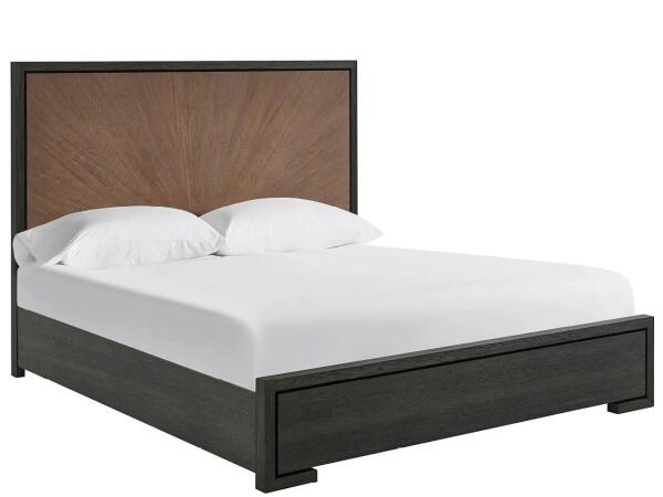 Modern Veil Panel Bed Queen