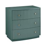 Percy Three-Drawer Chest (Teal)