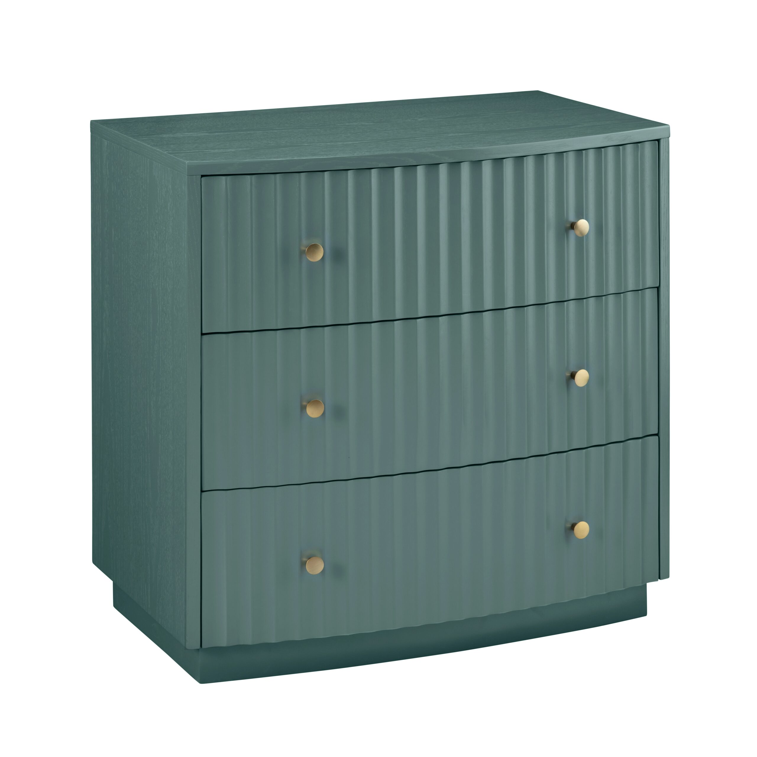 5b8e91a3aa77337881905e0b94fc81d8 Percy Three-Drawer Chest (Teal) - Image 1