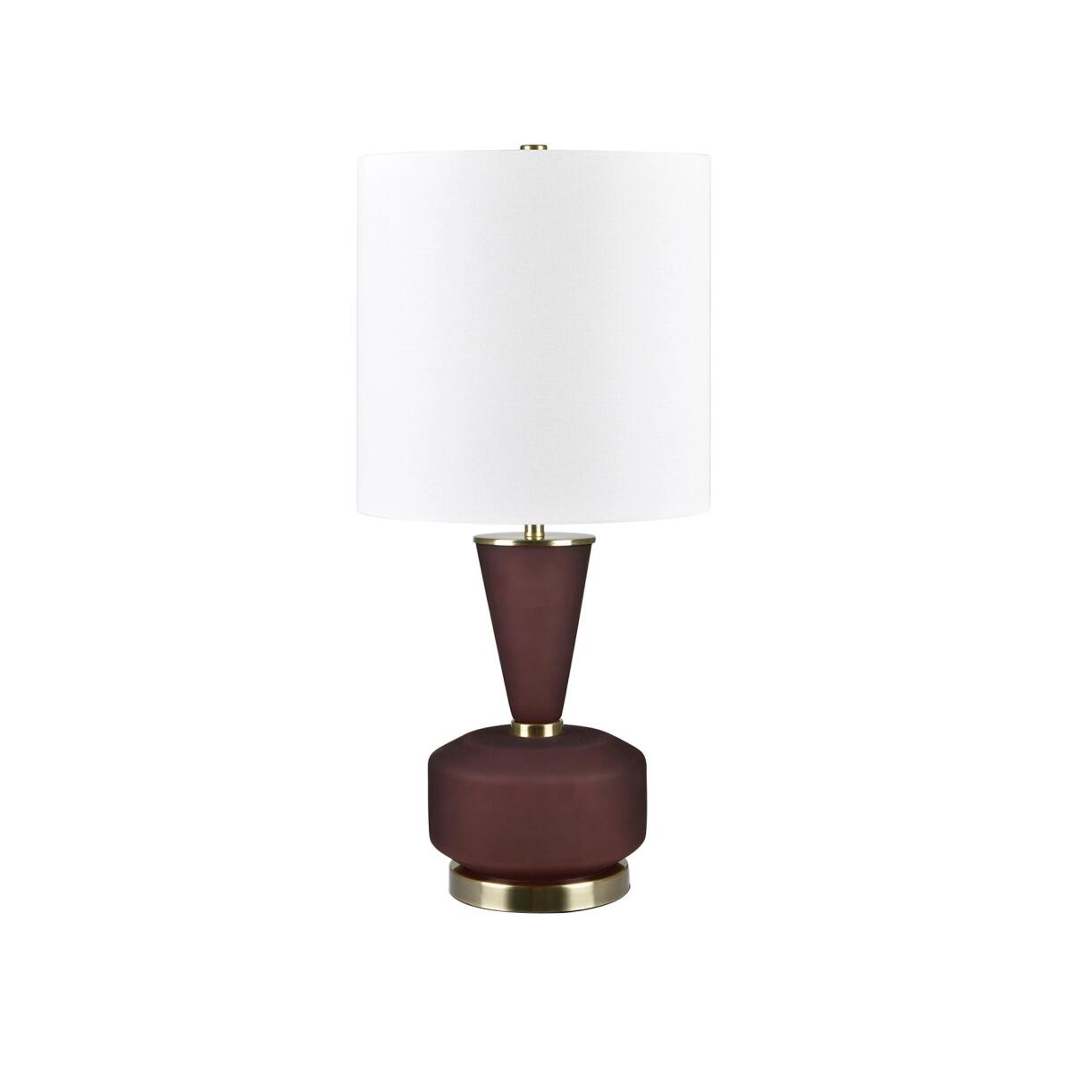 603b678fe84e450449bbc4b786e6f2cd Red Emmeline Table Lamp - Image 1