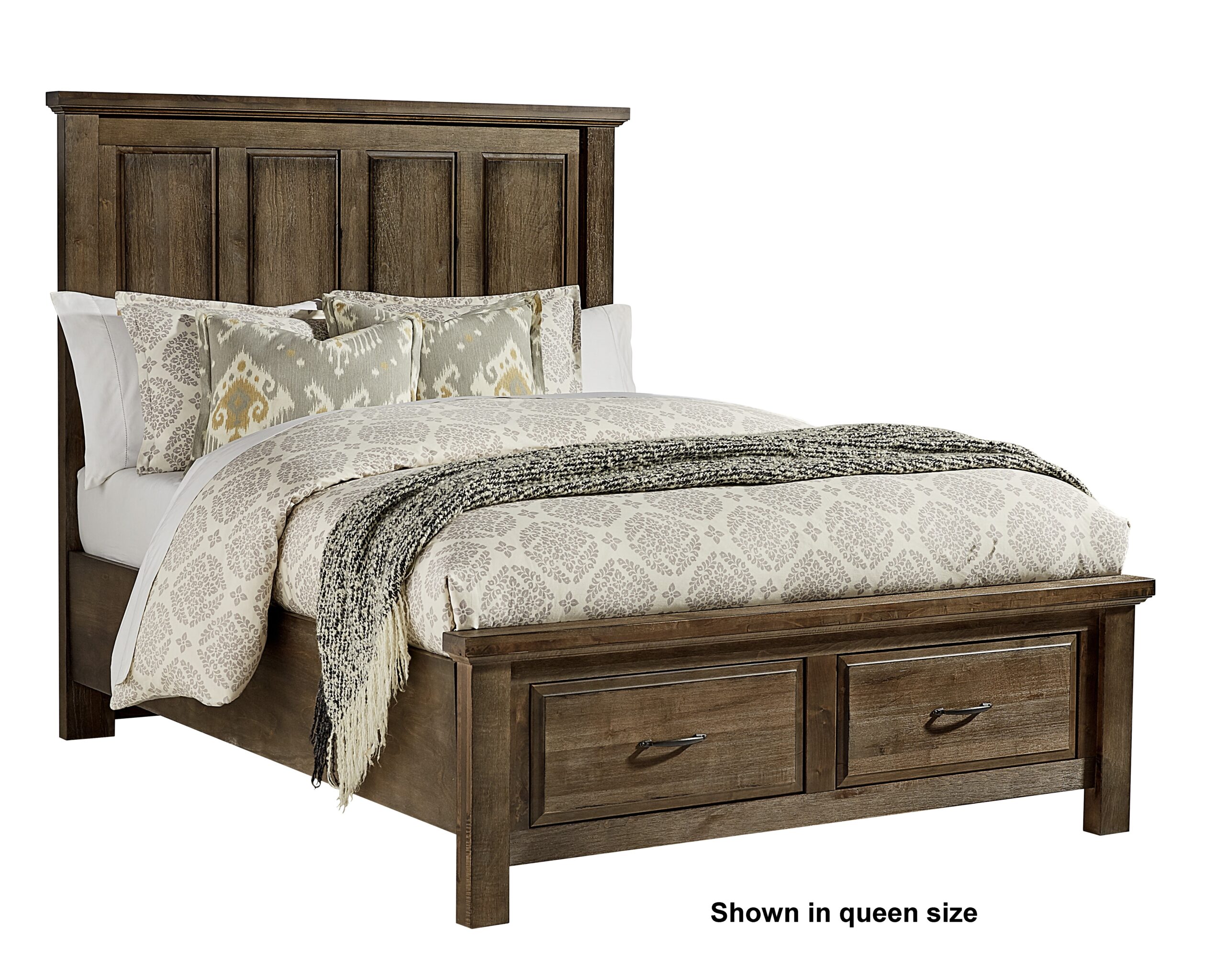 60832c2045dea83c67d90d77806b4c6b Maple Road Mansion Bed With Storage Footboard - 117-559/050B/502/555T - Image 1