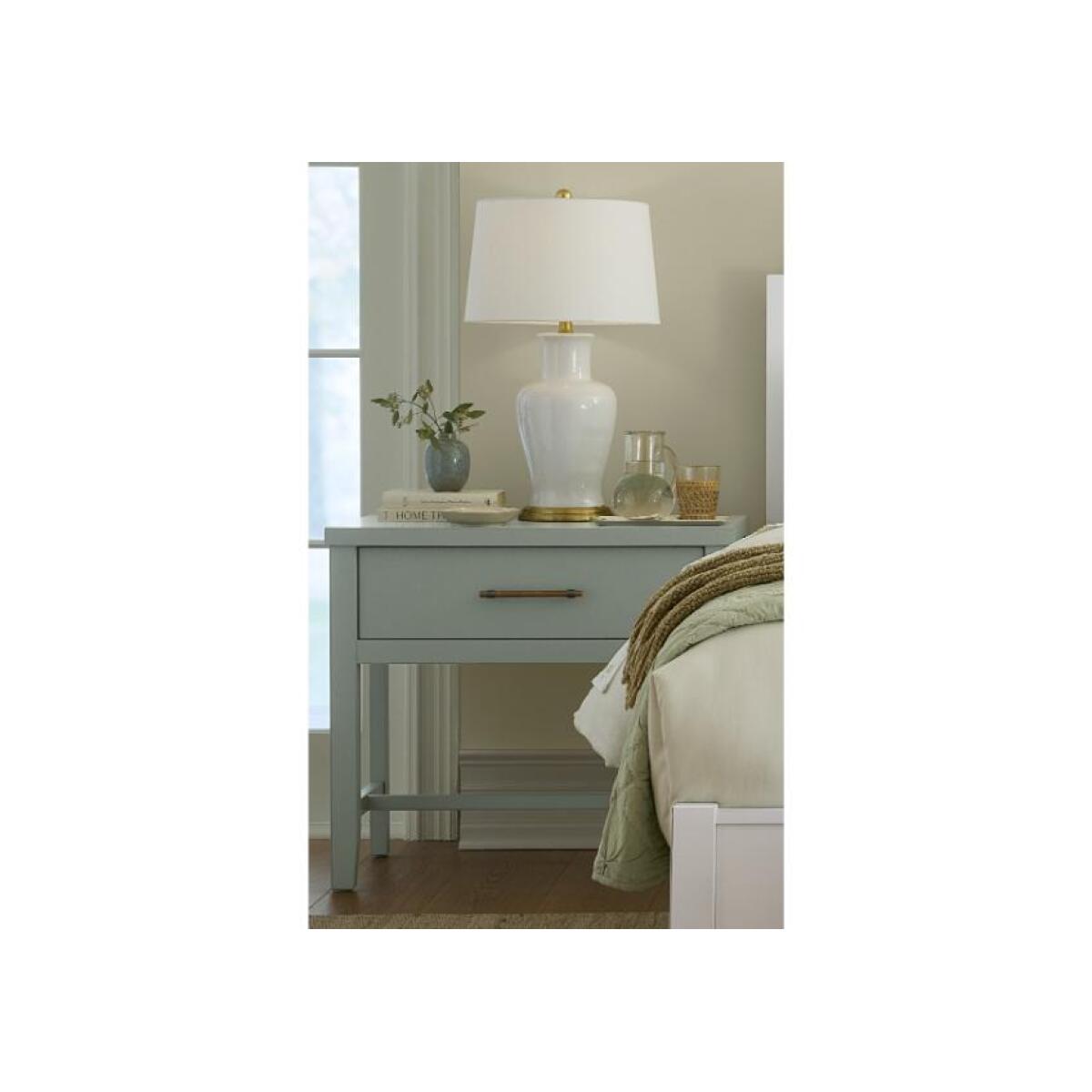 63d316a2f4d04be4090d14c0e44a6230 Pure Maple Bedside Table - 1 Drawer - 183-228 - Image 1