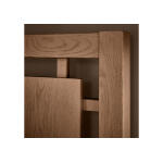 Lodge & Loft King Floating Panel Bed With Footboard Storage - 842-667-066B-502-666 - Image 5