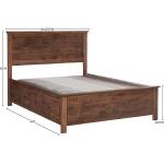 Portland Plank Queen Bed - Storage Pedestals - 62320qty2 - Image 5
