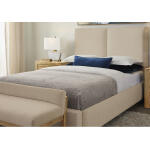 Joinery Upholstered Bed-ivory Cream - 190-551I-155I-822I-404 - Image 3