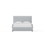 Choices Custom Bed Collection Amelia Upholstered Bed - Navy Stripe - 100-661N-166N-822N