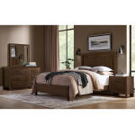 Lodge & Loft Queen Radius Poster Bed - 840-558-050B-502-555 - Image 5