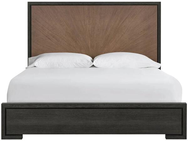 Modern Veil Panel Bed Queen - Image 6
