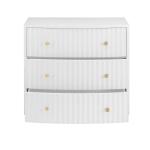 Percy Three-Drawer Chest (White) - Image 4