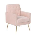 Accent Chair - Blush Pink