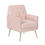 Accent Chair - Blush Pink