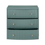 Percy Three-Drawer Chest (Teal) - Image 4