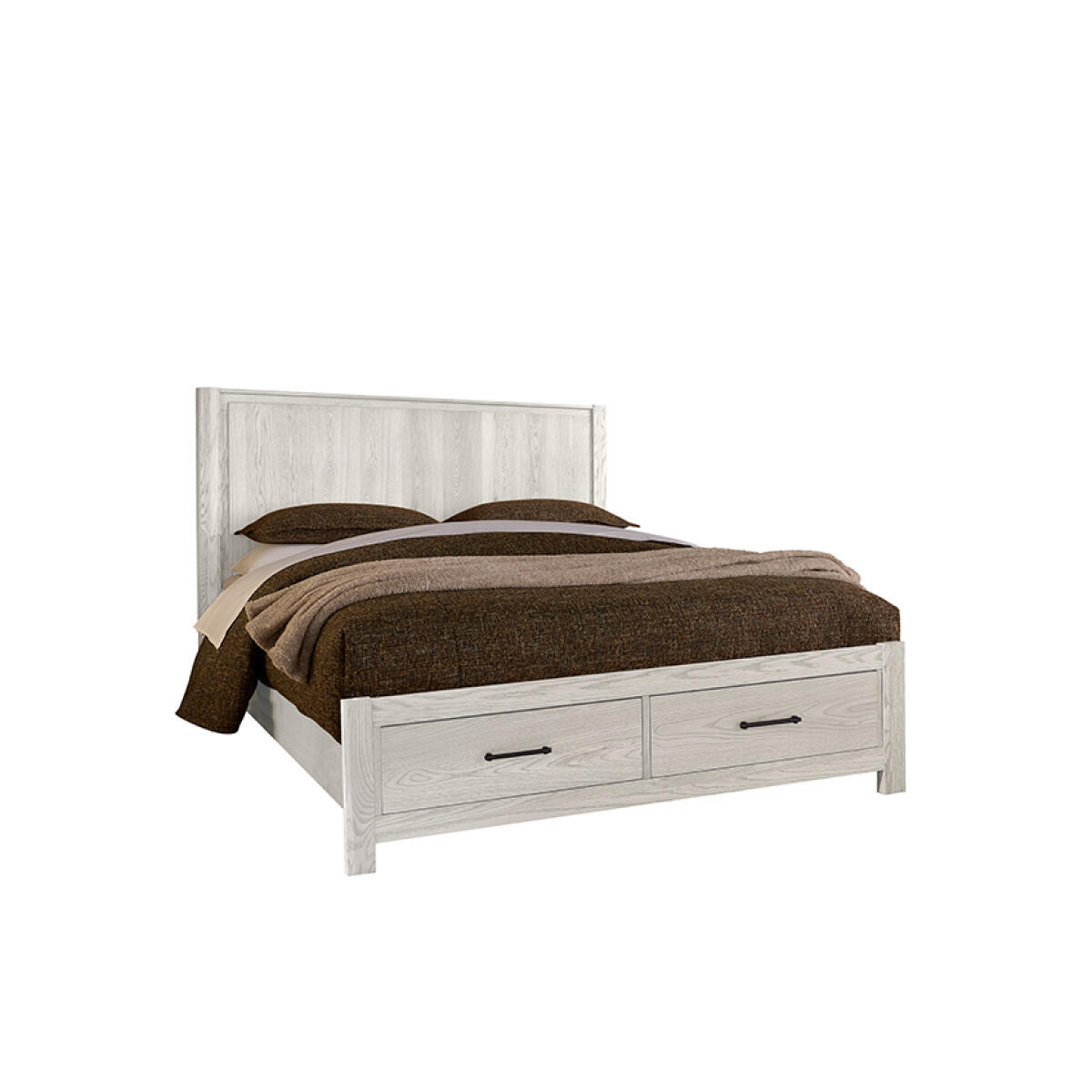 838e2b1c96b70a3daf08487d73a0c0f9 Lodge & Loft Radius Poster Bed With Footboard Storage in King - 844-668-066B-502-666 - Image 1