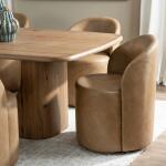 Fairfax Dining Chair - Light Brown - Image 6