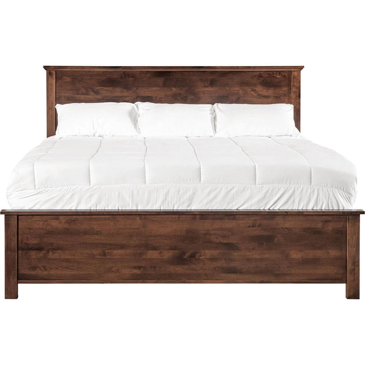 8e53b4b3427334b6b3127ea2dbbb962f Portland Plank King Bed - Storage Pedestals - 62470 - Image 1