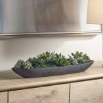 Verde Succulent Centerpiece, Black - Image 4