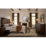 Lodge & Loft Queen Radius Poster Bed - 840-558-050B-502-555 - Image 3