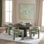 Florence Dining Chair - Green - Image 5